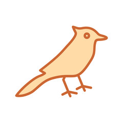 Blue Jay Vector Icon