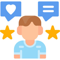 Customer Feedback Flat Icon