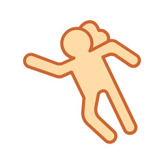 War Victim Vector Icon