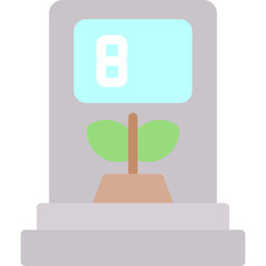 Biofuel Symbol Flat Icon