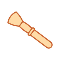 Beauty Brush Vector Icon