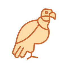 Vulture Vector Icon