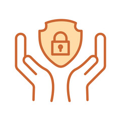 Cybersecurity Solutions Vector Icon