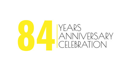 Celebration marking 84 years of success, growth, and accomplishment. Milestones reached together.