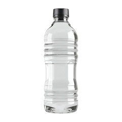 3D Model Of A Water Bottle Transparent White Background