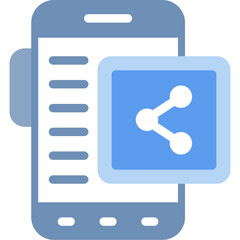 Share Button Flat Icon