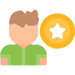 Influencer Analytics Flat Icon