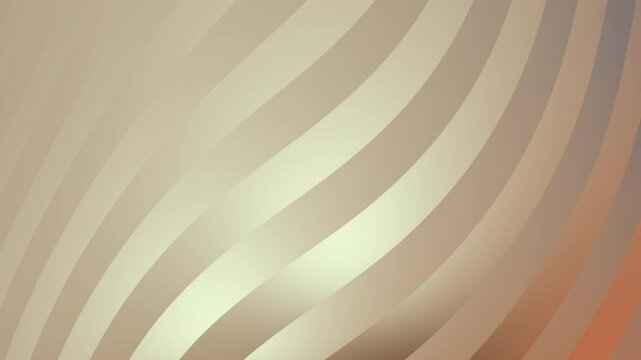 Abstract Beige and Brown Curved Lines Background