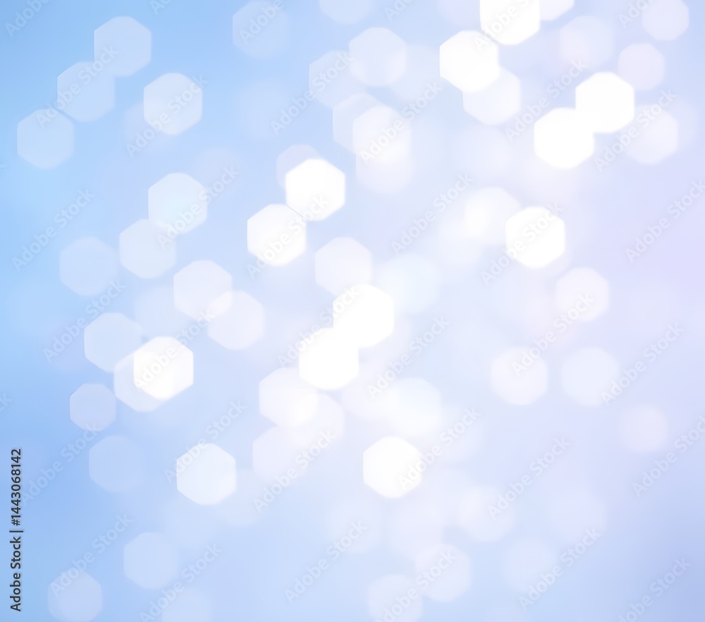 Leinwandbilder abstract soft background. pastel dreamy texture with bokeh lights creates serenity. blue purple glim