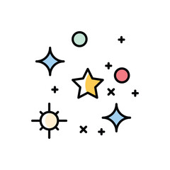 Star Icon vector stock illustration