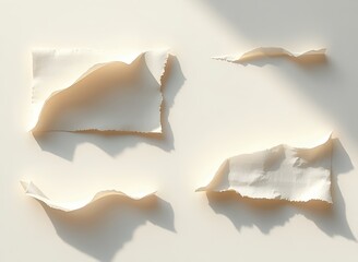 Texture Art Rendered in Paper