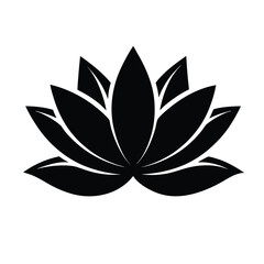 Isolated Lotus Vector – Spa and Tranquility Theme