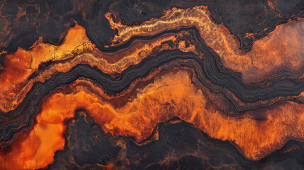 Lava and magma floor burning and obsidian