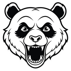 Angry Panda Head (1)