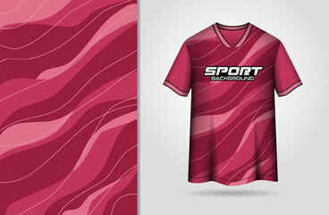 Abstract wavy background for sports jersey design