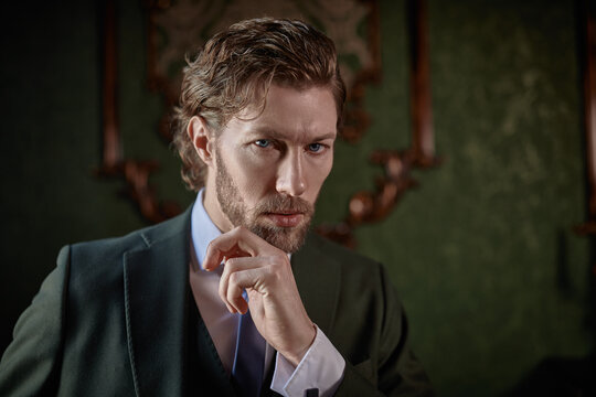 handsome wealthy man