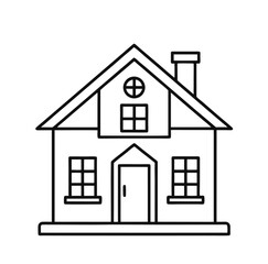 Vector House Icon – Architecture and Building Design