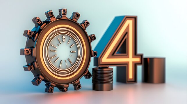 3D Time Gear Concept