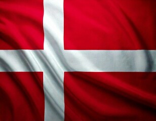 Obraz premium National Flag of Denmark 