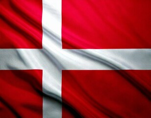 Fototapeta premium National Flag of Denmark 
