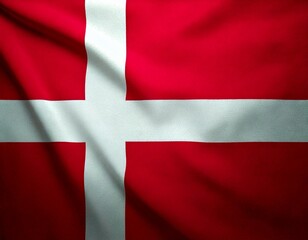 Obraz premium National Flag of Denmark 