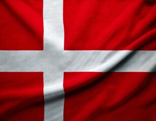 Fototapeta premium National Flag of Denmark 