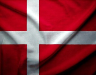 Fototapeta premium National Flag of Denmark 