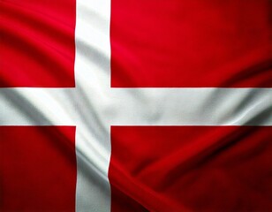 Fototapeta premium National Flag of Denmark 