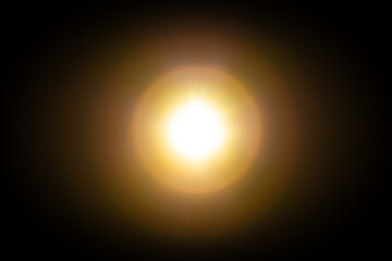 Abstract Light Blur with Lens Flare Effect Visually Captivating