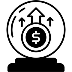Obraz premium Expense Forecast icon
