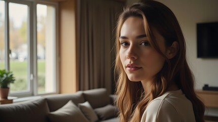 portrait of a young businesswoman