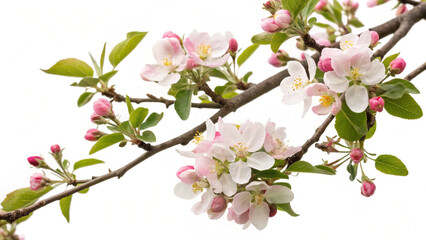 Natural apple blossoms, used to create gentle and effective flower remedies.