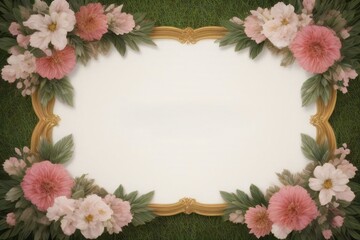 Obraz premium vintage photo frame