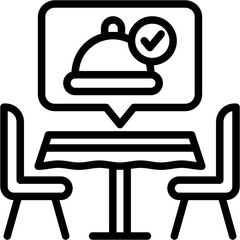 Restaurant Reservation icon