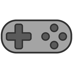 grey gamepad icon