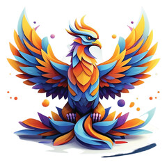 Fototapeta premium vector illustration of a bird