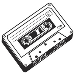 cassette tape vector