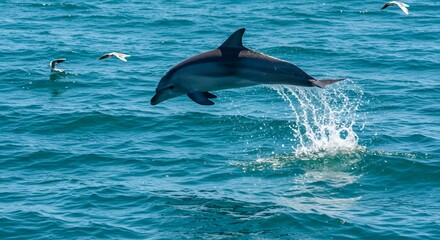 Dolphin's Leap: A Stunning Ocean Encounter