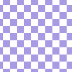 Pastel color checkered seamless pattern design