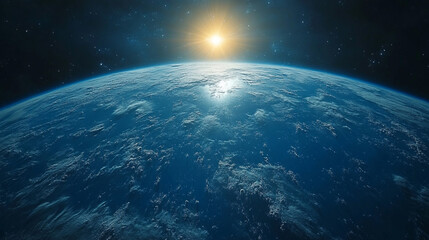 earth in space