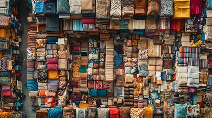 Colorful rowing machine art display