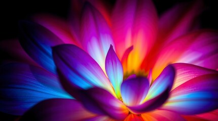 Colorful Floral Abstract Art