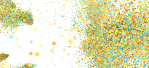 Abstract background with vibrant confetti. Perfect for celebration, party, and festive designs.