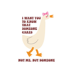 i want you to know that someone care not me but someone