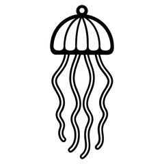 Summer Earrings SVG vector illustration