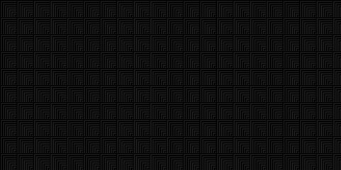 Overlapping vector black and gray Pattern wave lines fabric square line silk backdrop background. seamless fabric geomatics overlapping create retro line pattern design.	
