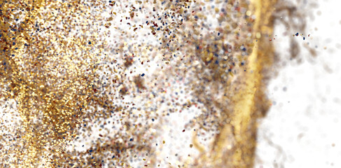 Gold Glitter Texture Background - Abstract Sparkle