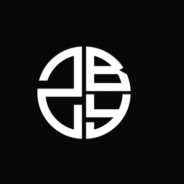 ZBY logo ZBY icon ZBY vector ZBY monogram ZBYletter ZBYminimalist ZBYtriangle ZBYflat Unique modern flat abstract logo design.