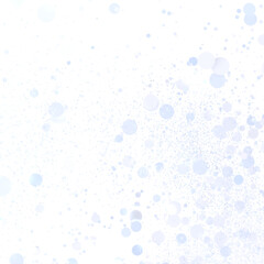 Abstract background with light blue bubbles and bokeh effect. Perfect for websites, presentations, and more.