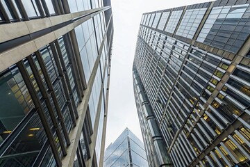 Fototapeta premium tall building in a modern city